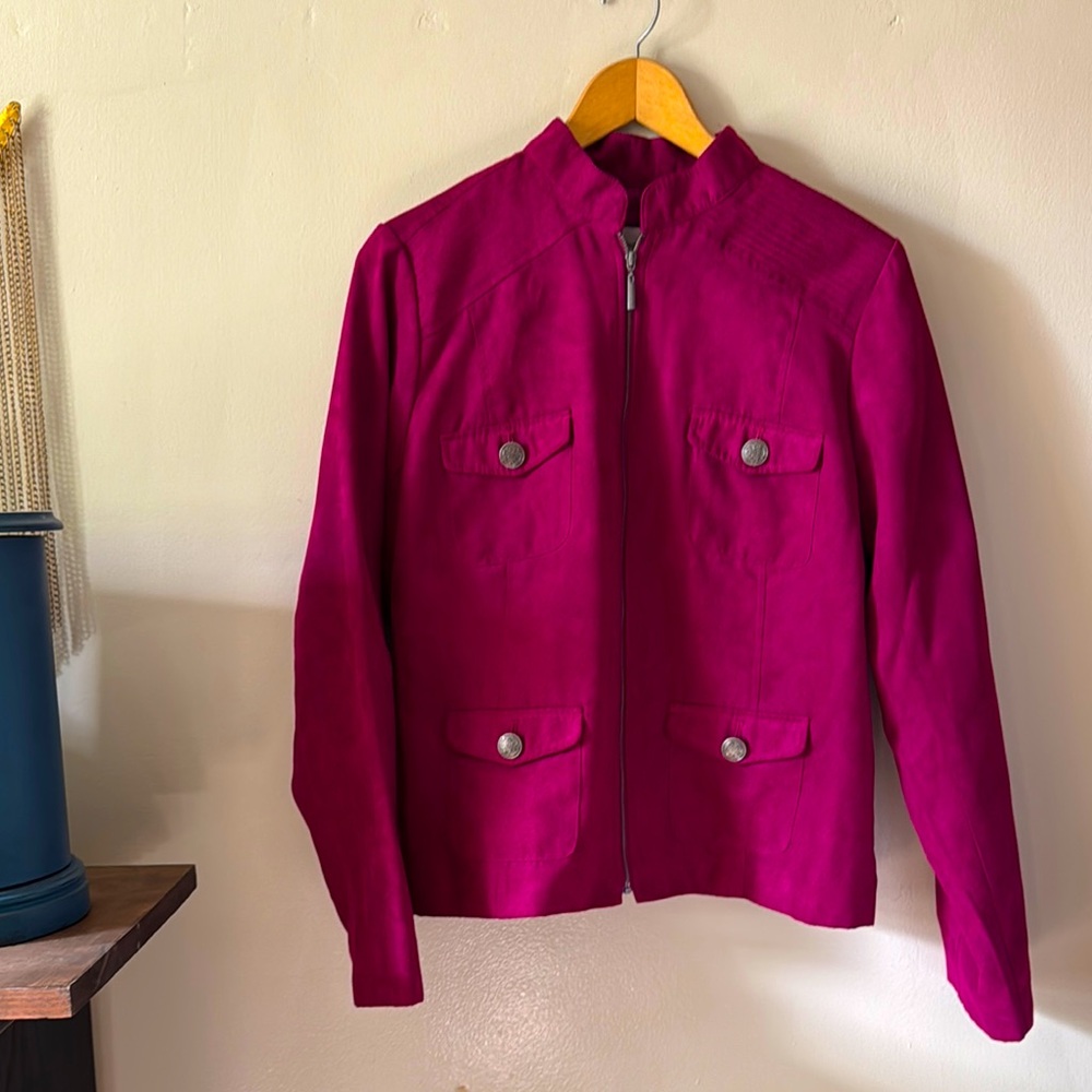 🌺🌷🍓🫐Women's Fuchsia Jacket